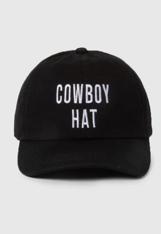Cowboy Hat Baseball Hat